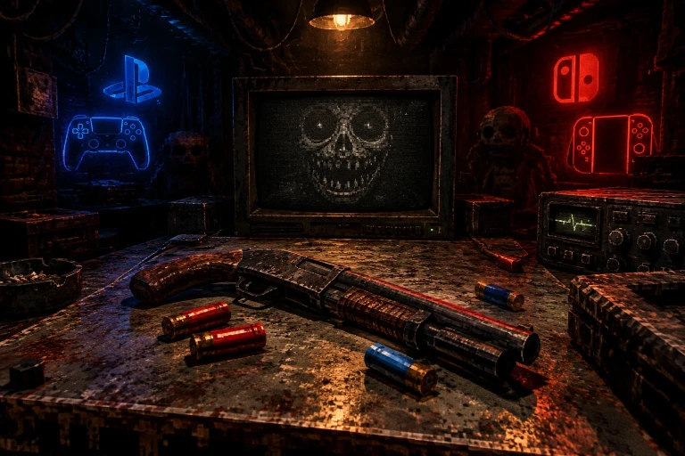 بازی محبوب Buckshot Roulette برای پلی‌استیشن و نینتندو سوییچ تایید شد